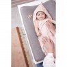 RUFFLE BATHCAPE 80x80 CM ME-TERRY SOFT PINK