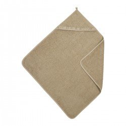 RUFFLE BATHCAPE 80x80 CM ME-TERRY TAUPE