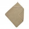 RUFFLE BATHCAPE 80x80 CM ME-TERRY TAUPE