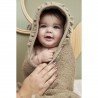 RUFFLE BATHCAPE 80x80 CM ME-TERRY TAUPE