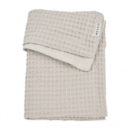 MANTA MINICUNA GOFRADA TOG 1.0 75x100 CM ME-WAFFLE GREIGE