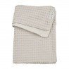 WAFFLE COTT.BLANKET CRIB TOG 1 75x100 CM ME-WAFFLE GREIGE
