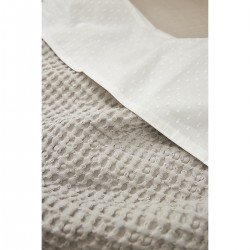 MANTA MINICUNA GOFRADA TOG 1.0 75x100 CM ME-WAFFLE GREIGE