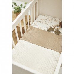 MANTA MINICUNA GOFRADA TOG 1.0 75x100 CM ME-WAFFLE NATURE