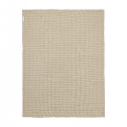 WAFFLE COTT.BLANKET CRIB TOG 1 75x100 CM ME-WAFFLE SAND
