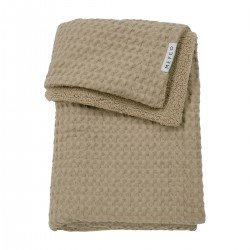 MANTA MINICUNA MOUFFLON TOG 2 75x100 CM ME-WAFFLE TAUPE