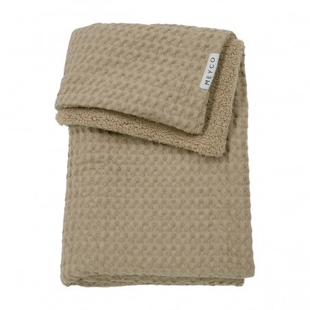 MANTA MINICUNA MOUFFLON TOG 2 75x100 CM ME-WAFFLE TAUPE