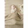 MANTA MINICUNA MOUFFLON TOG 2 75x100 CM ME-WAFFLE TAUPE