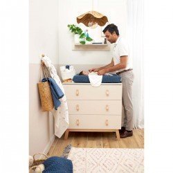 MUSELINA GRANDE PACK DE 2 120x120 CM ME-MOON INDIGO