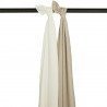 MUSELINA LAVADA GDE PACK DE 2 120x120 CM ME-UNI OFF WHITE/SAND