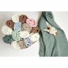 MUSELINA LAVADA GDE PACK DE 2 120x120 CM ME-UNI OFF WHITE/SAND