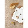 MUSLIN SQUARES 3-PACK 70x70 CM ME-FOREST ANIMALS TOFFEE