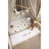 MUSELINA MEDIANA PACK DE 3 70x70 CM ME-FOREST ANIMALS TOFFEE