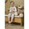 P.W. MUSLIN S.OV.J. SLEE.TOG 2 80 CM ME-UNI GREIGE