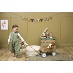 PIJAMA S/M FOR.MUS.LAV.TOG 2.0 80 CM ME-UNI OLIVE GREEN