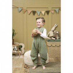 P.W. MUSLIN S.OV.J. SLEE.TOG 2 92 CM ME-UNI OLIVE GREEN