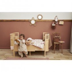 PIJAMA S/M FORR.PUNTO TOG 2.0 80 CM ME-FOREST ANIMALS SAND
