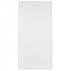 MOLTON STRET.FITT.SHEET COT 60 60x120 CM ME-UNI WHITE