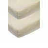 JERSEY F.SHEET COT BED 2 PACK 60x120 CM ME-UNI SAND