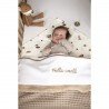 JERSEY F.SHEET COT BED 2 PACK 60x120 CM ME-UNI WHITE