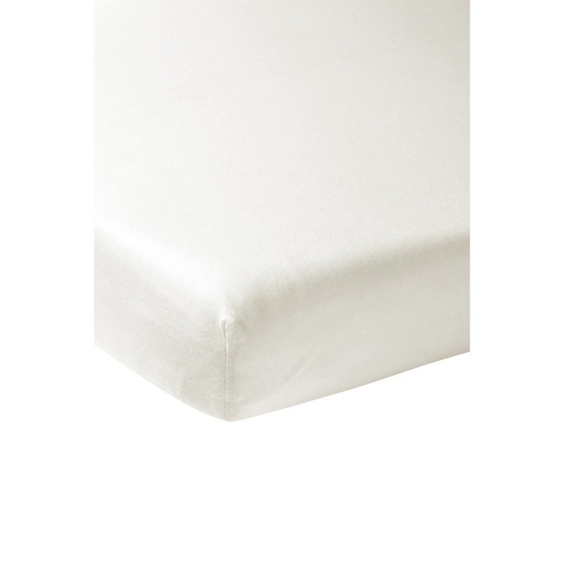 JERSEY FITTED SHEET CO-SLEEPER 50x90 CM ME-UNI OFF WHITE