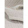 BEDSHEET P.W.MUSLIN CRIB/BASSI 75x100 CM ME-UNI GREIGE