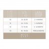 SACO DORMIR S/M MUS.LA.TOG 0.5 60 CM ME-UNI OFF WHITE