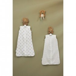 MUSLIN SLEEP.BAG SLEEV.TOG 0.3 70 CM ME-DOTS SAND