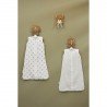 MUSLIN SLEEP.BAG SLEEV.TOG 0.3 70 CM ME-DOTS SAND