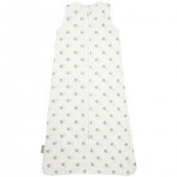 SACO DORMIR S/M MUSELI.TOG 0.3 110 CM ME-DOTS SOFT GREEN