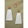 MUSLIN SLEEP.BAG SLEEV.TOG 0.3 110 CM ME-DOTS SOFT GREEN