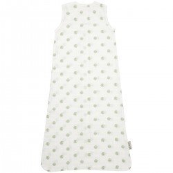 SACO DORMIR S/M MUSELI.TOG 0.3 70 CM ME-DOTS SOFT GREEN