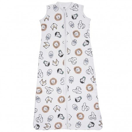 KNIT.SLEEP.BAG SLEEVED TOG 0.3 110 CM ME-ANIMAL MULTICOLOUR