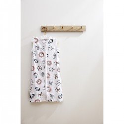 SACO DORMIR S/M PUNTO TOG 0.3 110 CM ME-ANIMAL MULTICOLOUR
