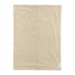 W.COTT.BLANKET TEDDY CRIB TOG2 75x100 CM ME-WAFFLE SAND