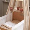 W.COTT.BLANKET TEDDY CRIB TOG2 75x100 CM ME-WAFFLE SAND