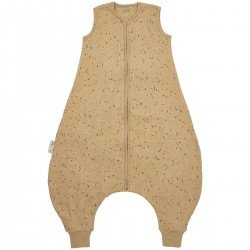 PIJAMA S/M CANALÉ TOG 0.5 80 CM ME-RIB MINI SPOT TOFFEE MELANGE