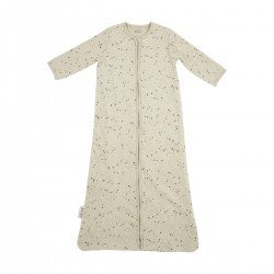RIB.KNIT SLEEP.B W/SLE TOG 1.0 70 CM ME-RIB MINI SPOT SAND MELANGE