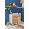 SACO DORMIR C/M CANALÉ TOG 1.0 110 CM ME-RIB MINI SPOT SAND MELANGE