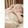 RIB.KNIT SLEEP.BAG SLE.TOG 0.3 70 CM ME-RIB MINI SPOT SAND MELANGE
