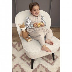 PIJAMA S/M FORR.PUNTO TOG 2.0 92 CM ME-SLUB GREIGE