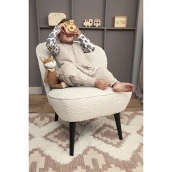 KNIT.S.OVER.J. SLEEVED TOG 2.0 92 CM ME-SLUB GREIGE