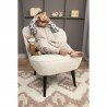 PIJAMA S/M FORR.PUNTO TOG 2.0 92 CM ME-SLUB GREIGE