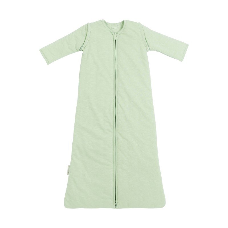 KNIT.SLEEP.B W.DET.SLE.TOG 2.5 90 CM ME-SLUB SOFT GREEN