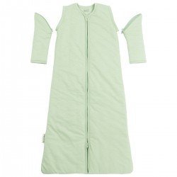 KNIT.SLEEP.B W.DET.SLE.TOG 2.5 90 CM ME-SLUB SOFT GREEN