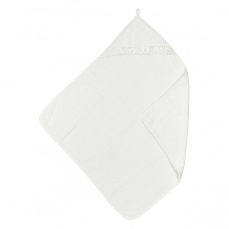 RUFFLE BATHCAPE 80x80 CM ME-TERRY OFF WHITE