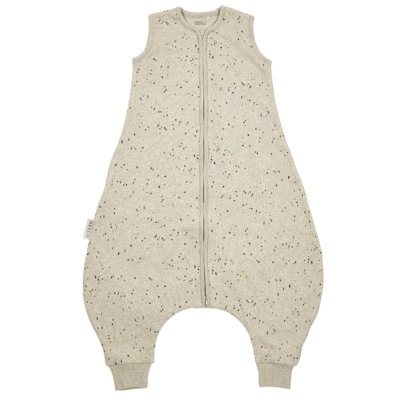 RIBB.KNIT.S.OV.J SLEEV.TOG 0.5 92 CM ME-RIB MINI SPOT SAND MELANGE