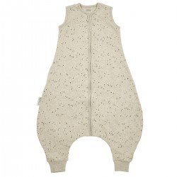 RIBB.KNIT.S.OV.J SLEEV.TOG 0.5 80 CM ME-RIB MINI SPOT SAND MELANGE