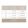 SACO DORMIR S/M PUNTO TOG 0.3 110 CM ME-SWEET HEART SOFT SAND/BLACK