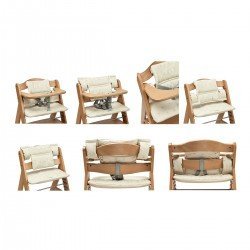 HIGHCHAIR CUSHION 29x27x8 CM ME-GINGKO MULTICOLOUR